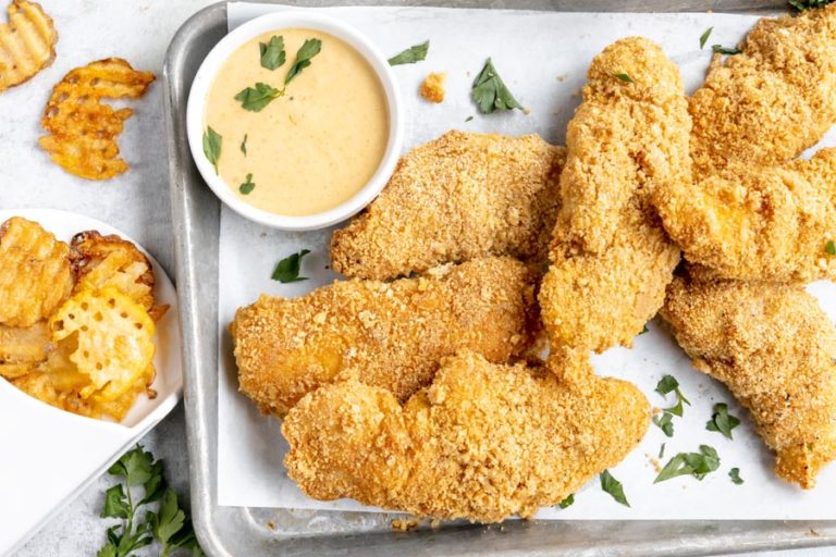 Crispy Crunchy Keto Chicken Tenders G Carb Ketofocus