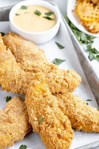 Crispy Crunchy Keto Chicken Tenders 1 G Carb Ketofocus