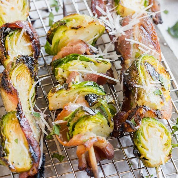 Skewered Bacon Brussels - Recipes - Hasty Bake Charcoal Grills