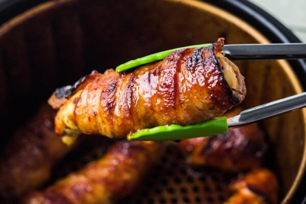 BBQ Bacon Wrapped Chicken Tenders