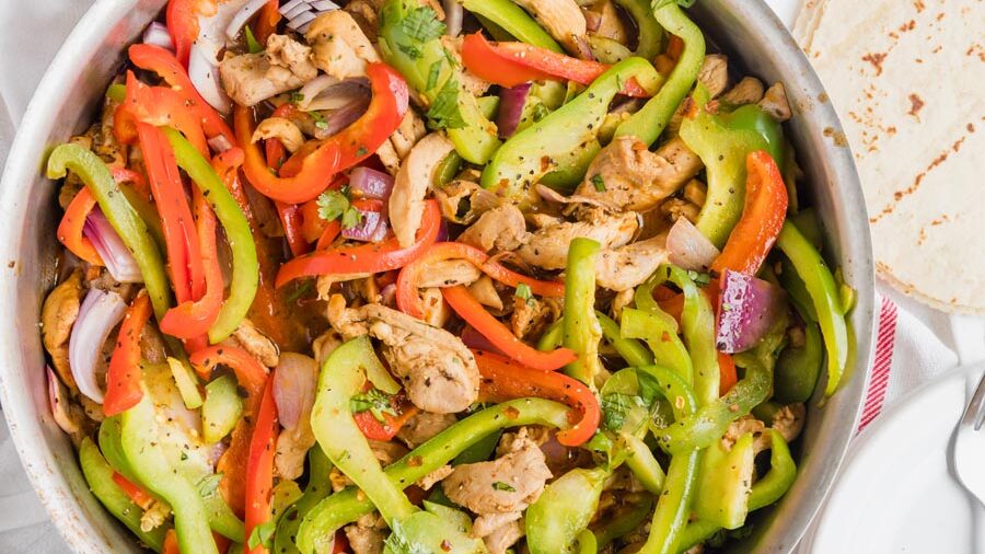 Easy Keto Chicken Fajitas - Have Dinner Ready in 30 Minutes