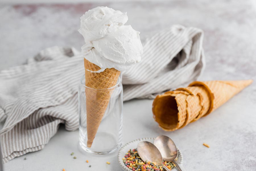 Homemade Vegan Waffle Cones and Bowls - Make It Dairy Free