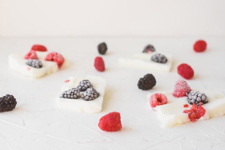 Low Sugar Frozen Yogurt Bark Recipe - Ketofocus