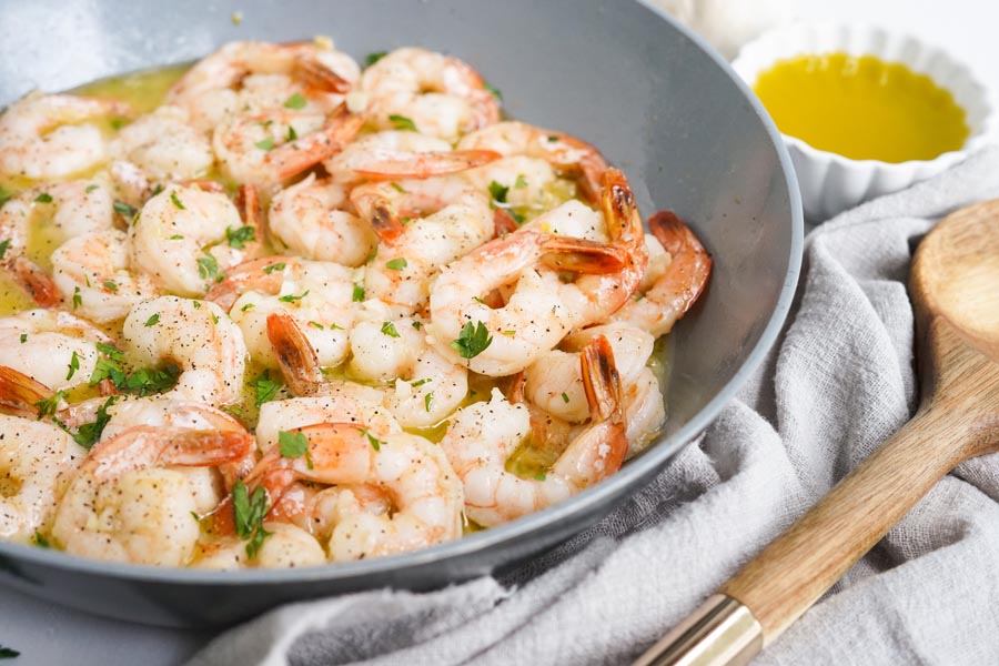 Easy Easy Garlic Butter Shrimp - Girl Carnivore