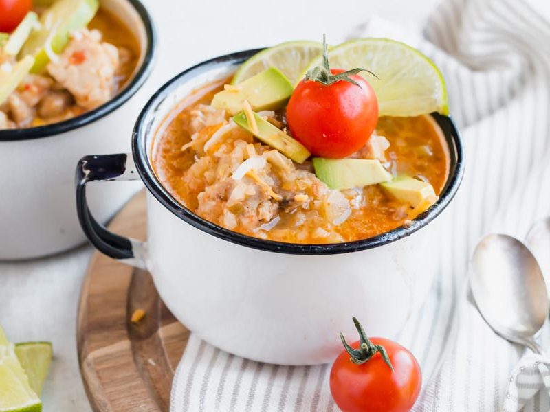 instant pot cauliflower rice and chicken