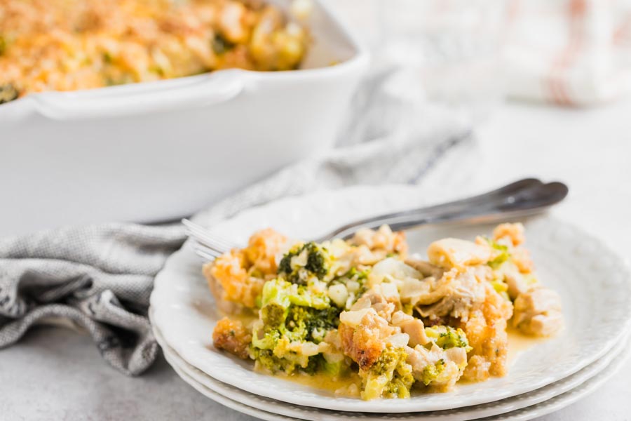 Keto Chicken Broccoli Casserole Recipe - Ketofocus