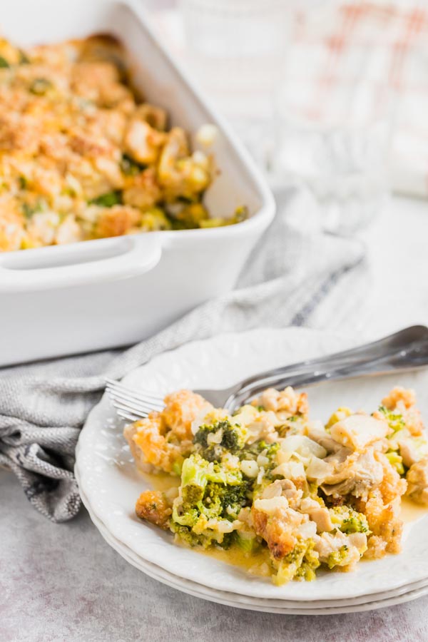 Keto Chicken Broccoli Casserole Recipe - Ketofocus