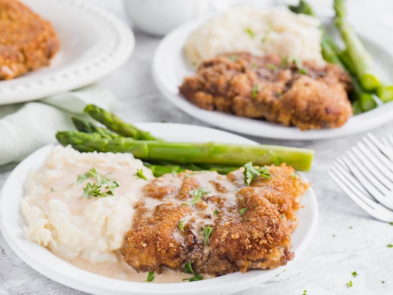 Keto Chicken Fried Steak