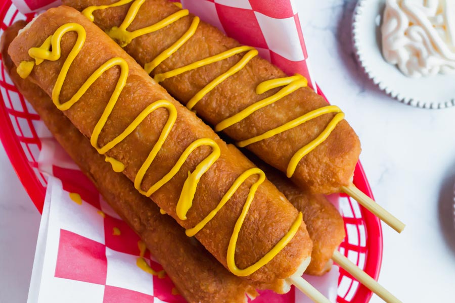 Low-Carb Keto Corn Dog Recipe - Only 6 