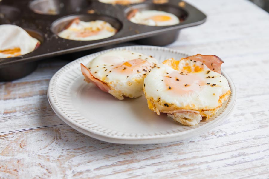 Bacon and Egg Cups with Avocado - Slow The Cook Down
