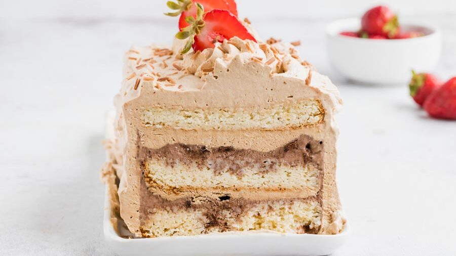 Eggless Mocha Tres Leches Cake – JoyOuce