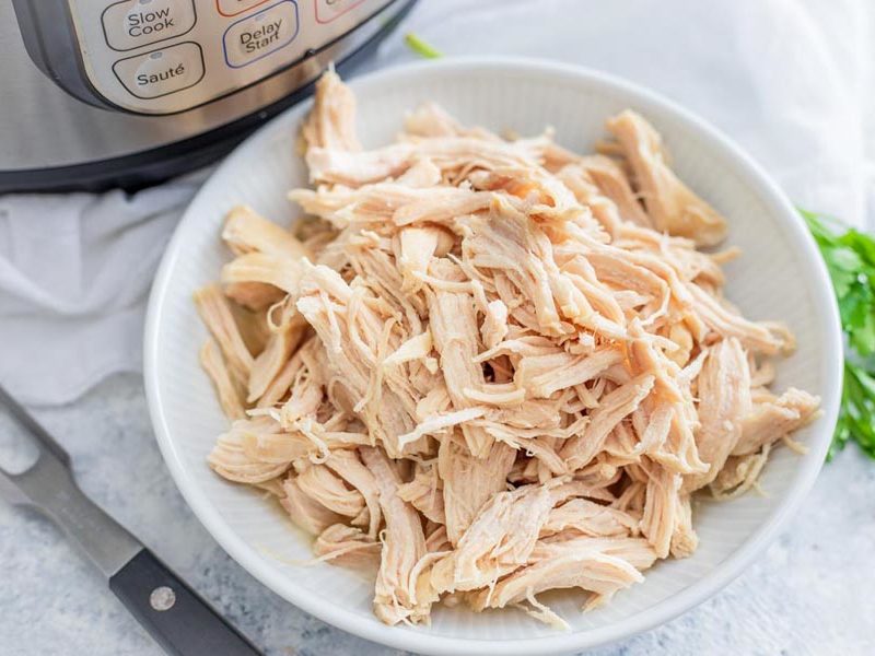 Instant Pot Shredded Chicken {Easy Tutorial} - FeelGoodFoodie