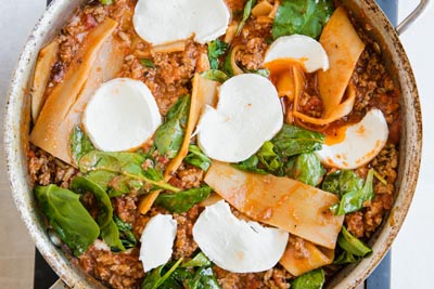 Keto Skillet Lasagna Recipe - Grab one pot and done! - Ketofocus