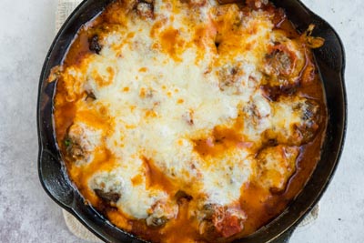 Keto Skillet Meatballs Recipe - Ketofocus