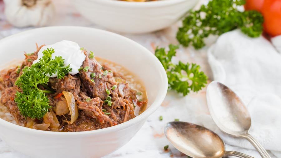 keto round steak slow cooker