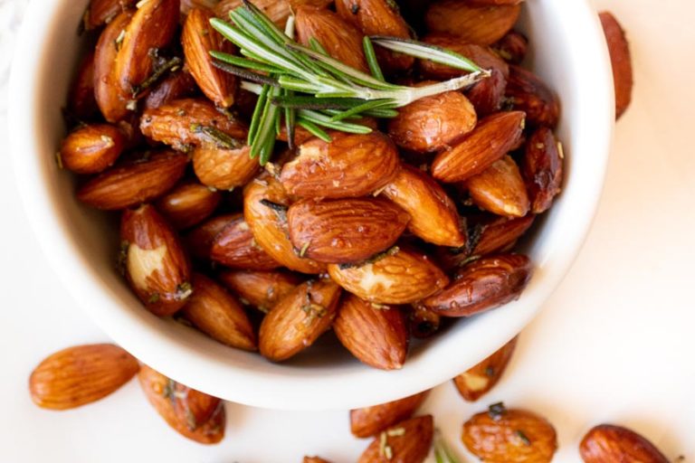 healthy roasted almonds recipe