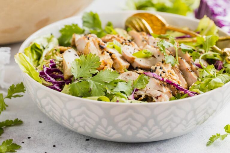 Kylie Jenner's Sesame Chicken Salad